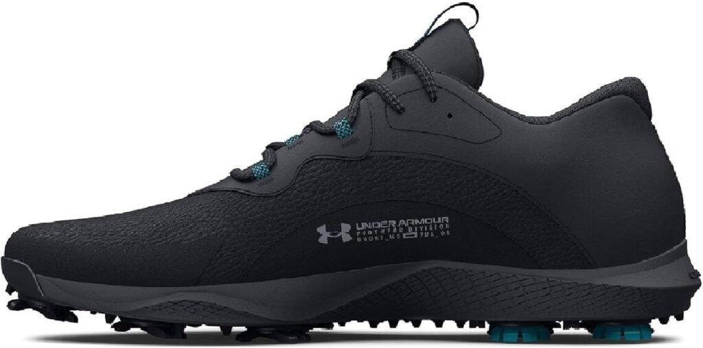 Under Armour Mens Charged Draw 2 Spikeless Cleat Golf Shoe